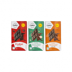 &Scaron;okolaaditahvlite komplekt Galler Lait Praline Eclats de Caramel x Lait Praline Eclats de Noisettes x Noir Praline, 3 x 180 g