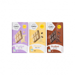 &Scaron;okolaaditahvlite komplekt Galler Blanc Praline x Blanc Manon x Lait Praline, 3 x 180 g