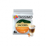 Kohvikapslid Tassimo Latte Macchiato Caramel (sobivad Bosch Tassimo kapslimasinatele), 8+8 tk.