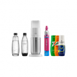 Mulliveemasin SodaStream Duo White + 2 pudelit + siirupite komplekt (7Up x Mirinda x Energy)