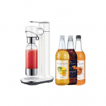 Sage the InFizz&trade; Fusion SCA800SST mulliveemasin - valge + siirupite komplekt (Pineapple x Mango&Passionfruit x Peach)
