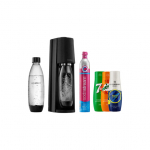 Mulliveemasin SodaStream Terra Black  + 2 pudelit + siirupite komplekt (7Up x Mirinda x Energy)