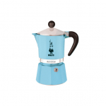 Espressokann Bialetti Moka Rainbow 3-cup Light Blue