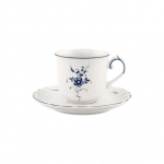 Espressotass koos alustassiga Villeroy & Boch Old Luxembourg, 70 ml