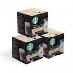 NESCAF&Eacute;&reg; Dolce Gusto&reg; masinatele sobiv kohvikapslite komplekt Starbucks Latte Macchiato, 3 x 6 + 6 tk.