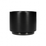 Cappuccino tass Fellow Monty Milk Art Matte Black, 190 ml