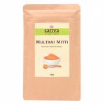 Fuller jahvatatud puuder n&auml;omaskile Multani Mitti, Sattva Ayurveda, 100g