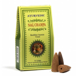 Ajurveeda viirukip&otilde;letaja BackFlow koonused Nag Champa, Ayurvedic, 30g