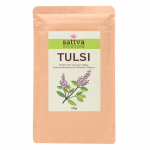 India basiiliku pulber Tulsi, Sattva Ayurveda, 100g