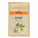 Giloy (Guduchi) pulber, &ouml;koloogiline, Sattva Ayurveda, 100g