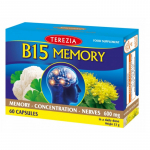 Toidulisand m&auml;lu jaoks B15 Memory, Terezia, 60 kapslit