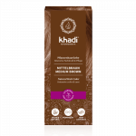 Taimne pruun juuksev&auml;rv MEDIUM BROWN, Khadi Naturprodukte, 100g