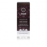 Taimne tumepruun juuksev&auml;rv Dark Brown, Khadi Naturprodukte, 100g