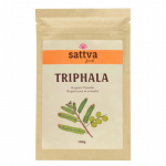 Triphala segu pulber, &ouml;koloogiline, Sattva Ayurveda, 100g