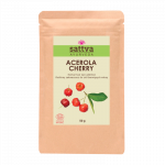 Acerola kirsipulber juustele, Sattva Ayurveda, 50g