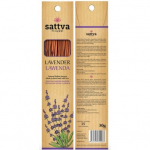 Lavendlil&otilde;hnalised viirukipulgad Lavendel, Sattva Ayurveda, 15 tk.