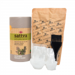 Herbal hele tuhav&auml;rvi juuksev&auml;rv Ash Blond, Sattva Ayurveda, 150g