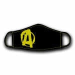 Animal Face Mask, Yellow Logo - Small