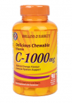 Chewable Vitamin C with Rose Hips, 1000mg - 90 tablets
