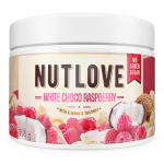 &bdquo;Nutlove&ldquo;, baltasis &scaron;okoladas su avietėmis - 500 g