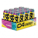 C4 Sprogstamasis energinis gėrimas, &bdquo;Cosmic Rainbow&ldquo; &ndash; 12 x 500 ml.