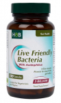 Live Friendly Bacteria with Acidophilus - 120 caps