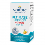 Ultimate Omega + CoQ10, 1280 mg sidrunimaitseline - 120 pehmet kapslit