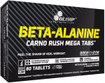 Beta alaninas - Carno Rush Mega tabletės - 80 tablečių