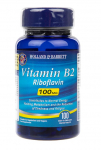 Vitamin B2, 100mg - 100 tablets