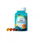 Adult Multivitamin, Peach, Orange & Strawberry - 60 gummies