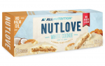 &bdquo;Nutlove&ldquo; baltieji sausainiai, karamelės, žemės rie&scaron;utų ir kokoso skonio &ndash; 8 sausainiai