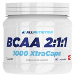 BCAA 2:1:1 1000 Xtra kapsulių - 180 kapsulių