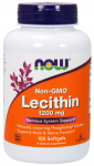 Lecitinas, 1200 mg Be GMO - 100 mink&scaron;tųjų kapsulių