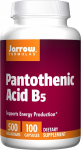 Pantothenic Acid B5, 500mg - 100 caps