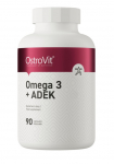 Omega 3 + ADEK - 90 kapsulių