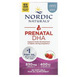 Prenatalinė DHR, 830 mg Omega-3 + 400 TV D3 Bra&scaron;kės &ndash; 90 mink&scaron;tųjų gelių