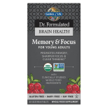Dr. Formulated Memory & Focus for Young Adults - 60 vegetarian tabs