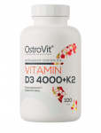 Vitaminas D3 4000 + K2 - 100 tablečių