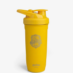 &bdquo;Hario Poterio&ldquo; kolekcijos nerūdijančio plieno plaktuvė, Hufflepuff - 900 ml.