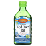 Wild Norwegian Cod Liver Oil, 1100mg Natural Green Apple - 250 ml.