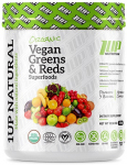 Organic Vegan Greens & Reds Superfoods, Unflavoured - 300g