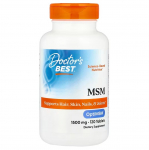 MSM su OptiMSM vegani&scaron;kas, 1500 mg - 120 tablečių