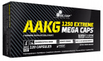 AAKG Extreme Mega kapsulės - 120 kapsulių