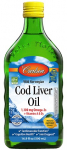 Wild Norwegian Cod Liver Oil, 1100mg Natural Lemon - 500 ml.