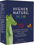 Vital Vits for Kids Chewables, Fruit Flavour - 30 tabs