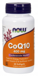 Kofermentas Q10 su vitaminu E ir saulėgrąžų lecitinu, 400 mg - 30 mink&scaron;tųjų kapsulių
