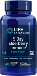 5 Day Elderberry Immune, Berry - 40 chewable tabs