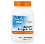 Stabilizuota R-lipoinė rūg&scaron;tis su Na-RALA, 100 mg - 180 v kapsulių