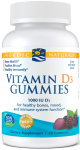 Vitamin D3 Gummies, 1000 IU Wild Berry - 60 gummies