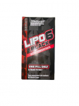 Lipo-6 Black Ultra koncentratas, itin stiprus - 60 juodų kapsulių